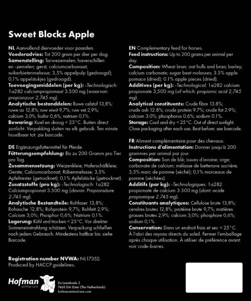 Excellent Horse Sweet Blocks Apple - Image 2
