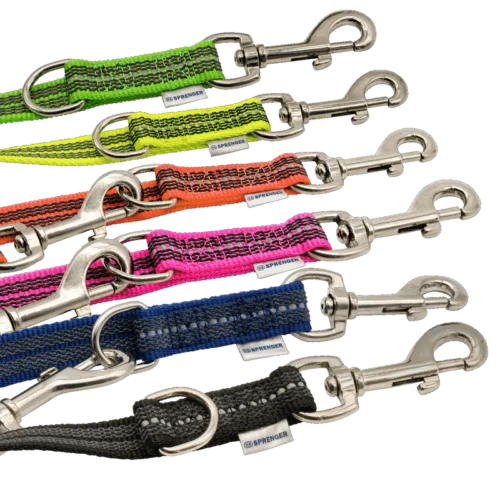 Sprenger rubberized leash 3-times adjustable