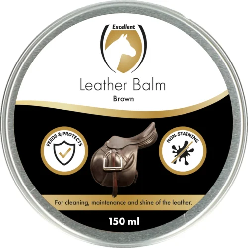 Excellent Leather & Saddle Balm - brown