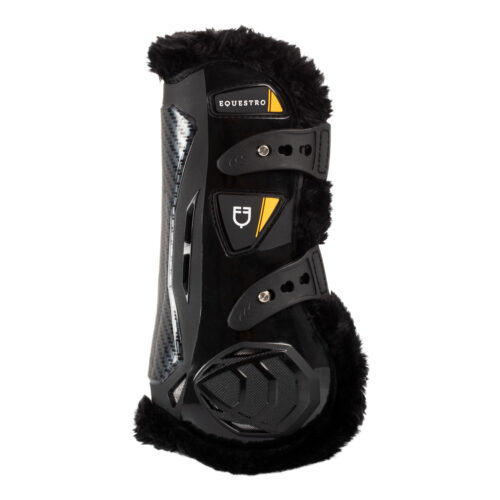 Equestro Spider Man tendon boots with synthetic sheepskin - Image 2