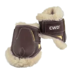 CWD Sport Color velcro fetlock with artificial sheepskin lining