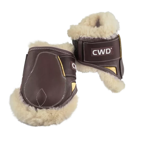 CWD Sport Color velcro fetlock with artificial sheepskin lining