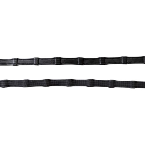 HB Showtime leather reins with Hidden stops 996
