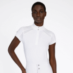 Aveen Show Shirt (White)- Maximilian Equestrian
