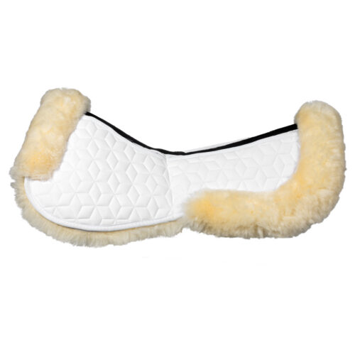 Equestro sheepskin half pad with pockets ETH09115 - Image 4