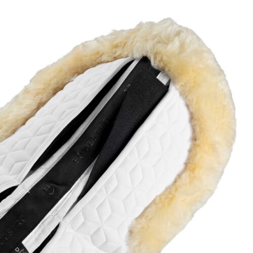 Equestro sheepskin half pad with pockets ETH09115 - Image 2