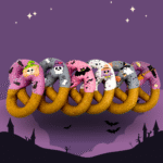 Candy Horse Pretzels with icing- Limited collection