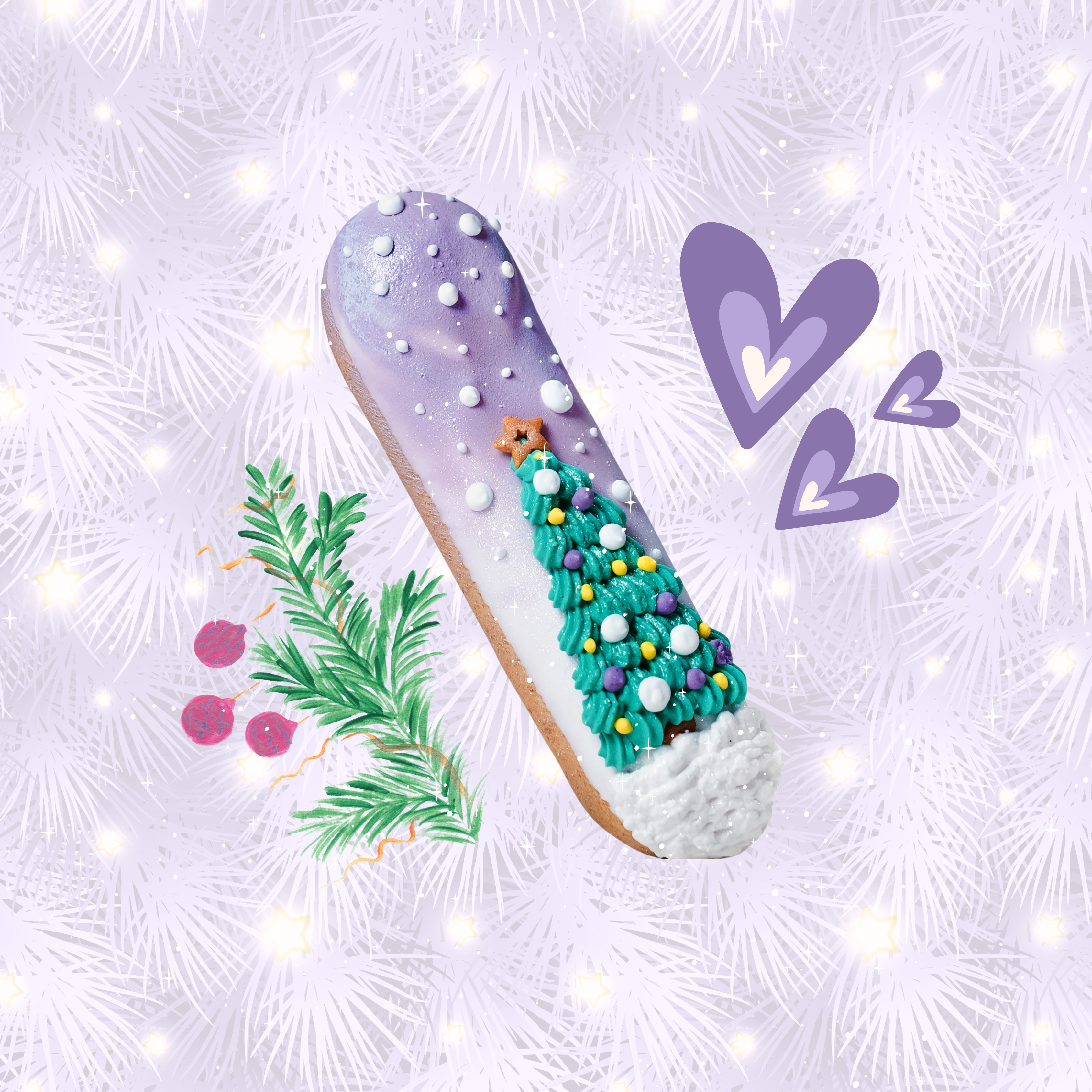 Candy Horse Eclair with icing – Limited collection